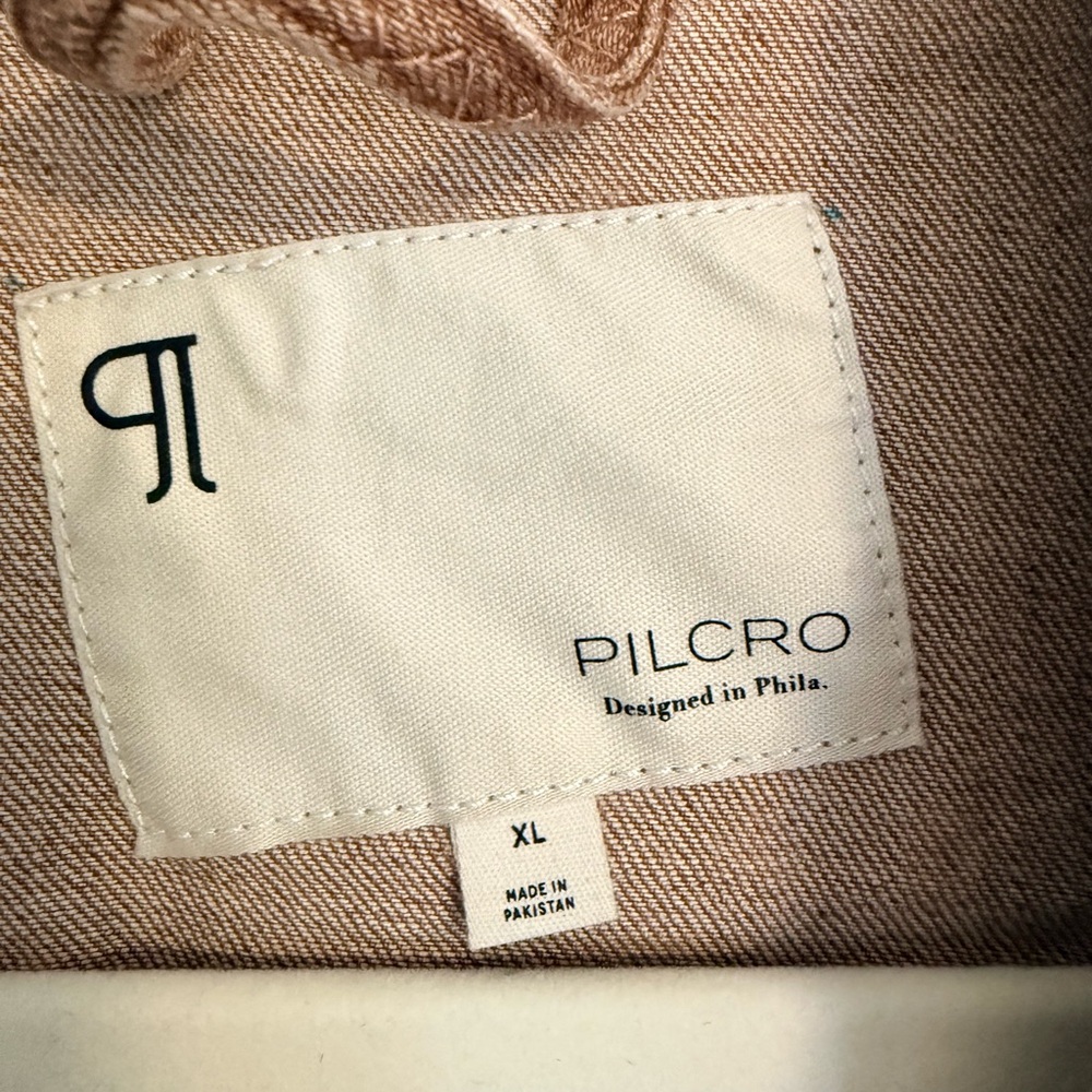 Pilcro Fawn Print Denim Jacket - Picture 3 of 5